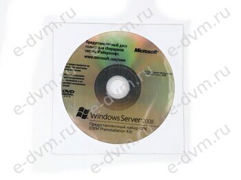 DVD Microsoft Windows Server 2008 предустановочный набор ОКР