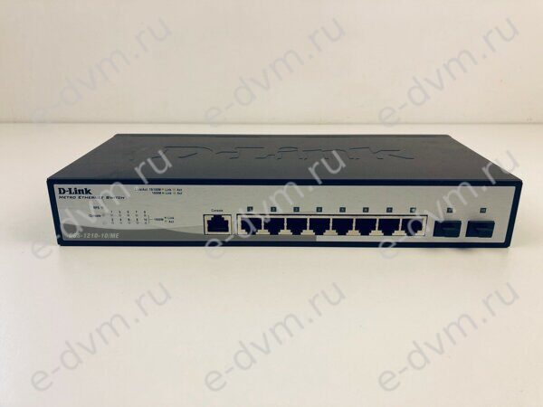 Коммутатор D-link DGS-1210-10/ME 10 port управляемый