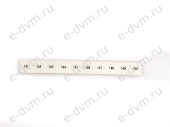 Маркировка для клеммной колодки Phoenix Contact 1053014 ZB10,LGS:FORTL.ZAHLEN 141-150 (новое в уп.)