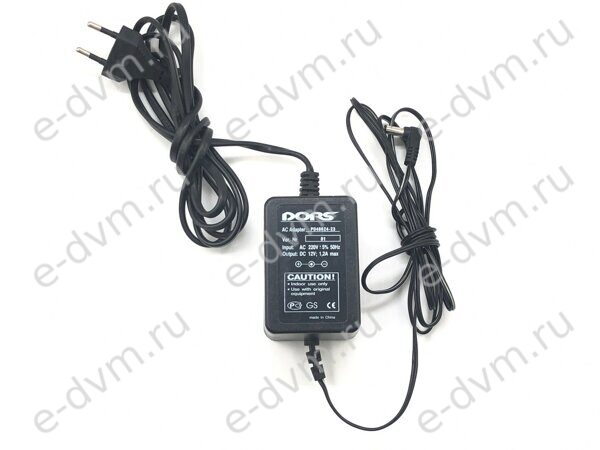 Блок питания 12V/1.2A DORS PD48624-23 5.5x2.5mm