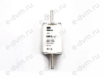 Плавкая вставка предохранителя IEK ППНИ-35 габарит 1 DPP30-200 200A (новое)