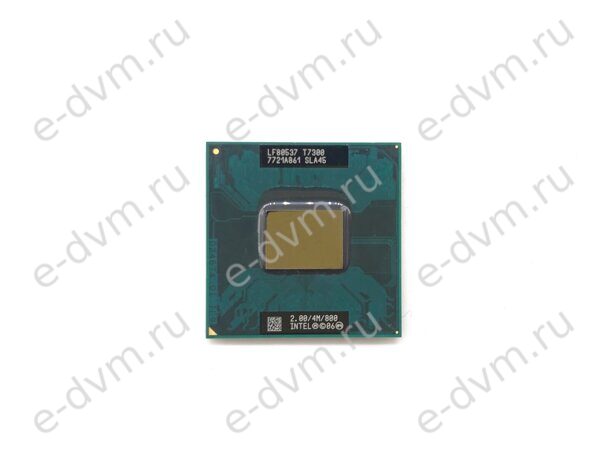 Процессор для ноутбука (Socket P) LF80537 T7300 SLA45 2.00 GHz/2 core/35 W/800 MHz