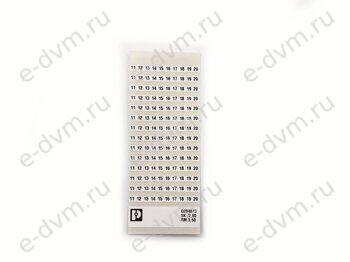 Маркировка для клеммных модулей Phoenix Contact 0804073:0011 SK 3,5/2,8:11-20 (новое в упаковке)