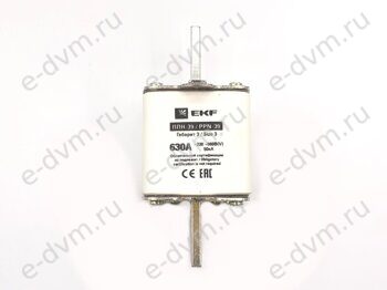Плавкая вставка предохранителя IEK ППН-39 PROxima fus-39/630 630A (новое в уп.)